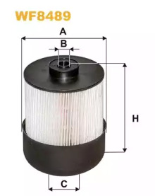 WIX FILTERS wf8489 -  Фильтр топливный